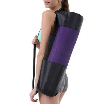 Przenośny sprzęt do ćwiczeń jogi z tkaniny Oxford, torba na mata do jogi o długości 65 cm