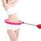 ABS różowy pierścień Hula Hoop dla dorosłych ważony cyfrowy sportowy pierścień do jogi fitness
