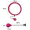 ABS różowy pierścień Hula Hoop dla dorosłych ważony cyfrowy sportowy pierścień do jogi fitness