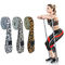 Leopard Print Workout Exercise Booty 208cm Zestaw taśm oporowych do treningu fitness Pilates Sport Crossfit