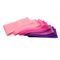 Różowe kolory Ćwiczenia lateksowe opaski do ćwiczeń rozciągających z torbą do przenoszenia